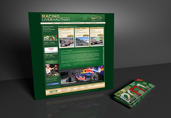 gptt_website_01 Screen der neuen Website für das Grand Prix Travel Team aus Köln