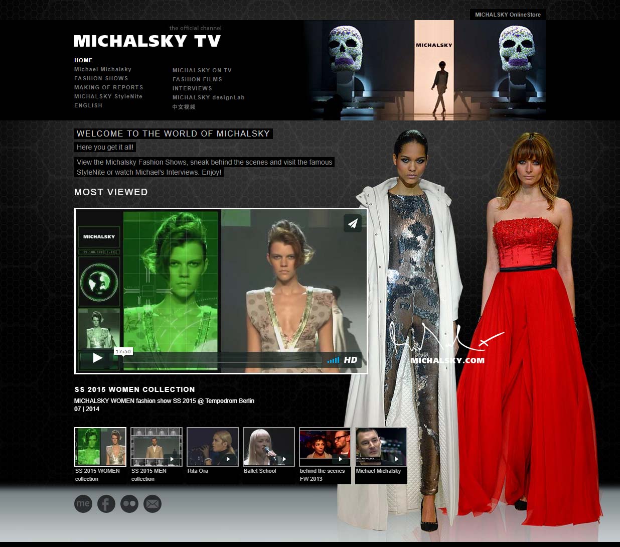 Michalsky TV Website