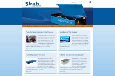 Sirah Lasertechnik - Website