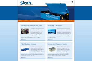 Sirah Lasertechnik - Website