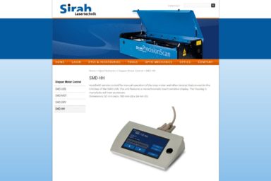 Sirah Lasertechnik - Website