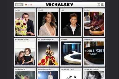 Michael Michalsky - Brand new website
