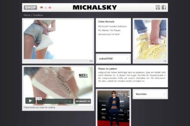 Michael Michalsky - Brand new website