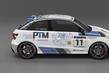 debleu - PTM-mechatronics Rallye-Livery für Audi S1