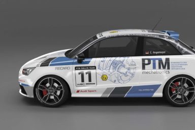 debleu - PTM-mechatronics Rallye-Livery für Audi S1