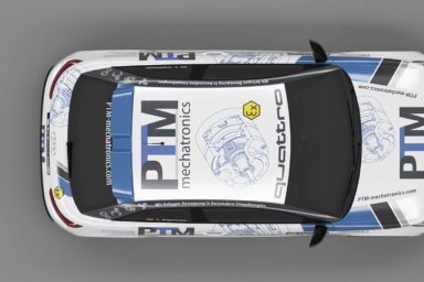 debleu - PTM-mechatronics Rallye-Livery für Audi S1