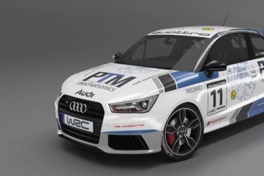 debleu - PTM-mechatronics Rallye-Livery für Audi S1